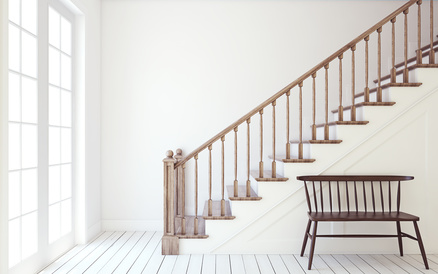 Escalier dans un appartement