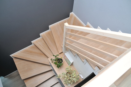 Escalier en bois