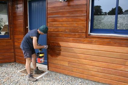 Peinture de boiserie