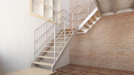 Escalier sur-mesure en bois